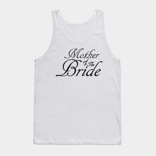 Mother Of The Bride Wedding Accessories Tank Top